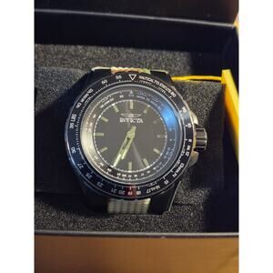 Invicta Aviator Men's Watch 50mm Camouflage Silicone Band Water Resistant 100m